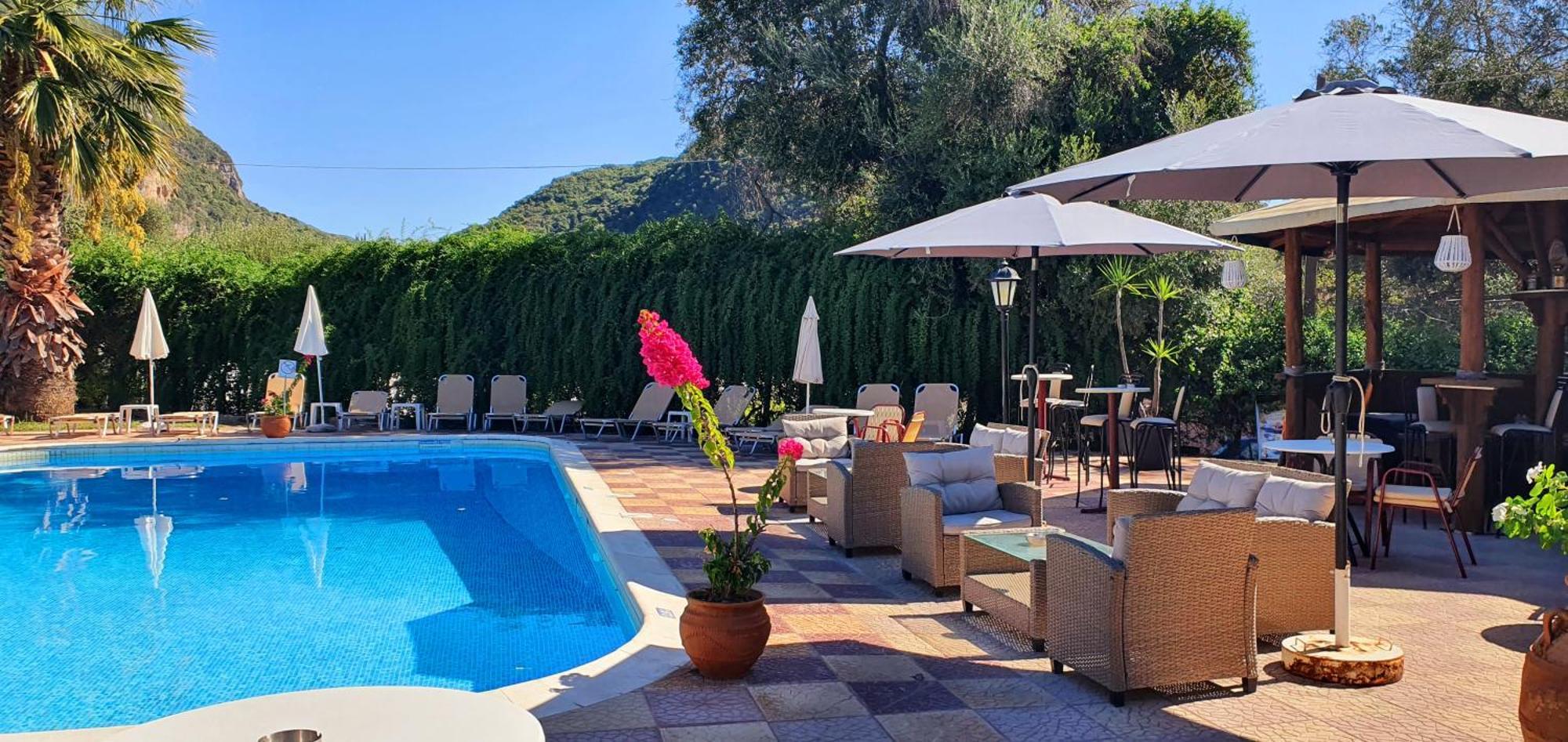Phivos Hotel Paleokastritsa Bagian luar foto