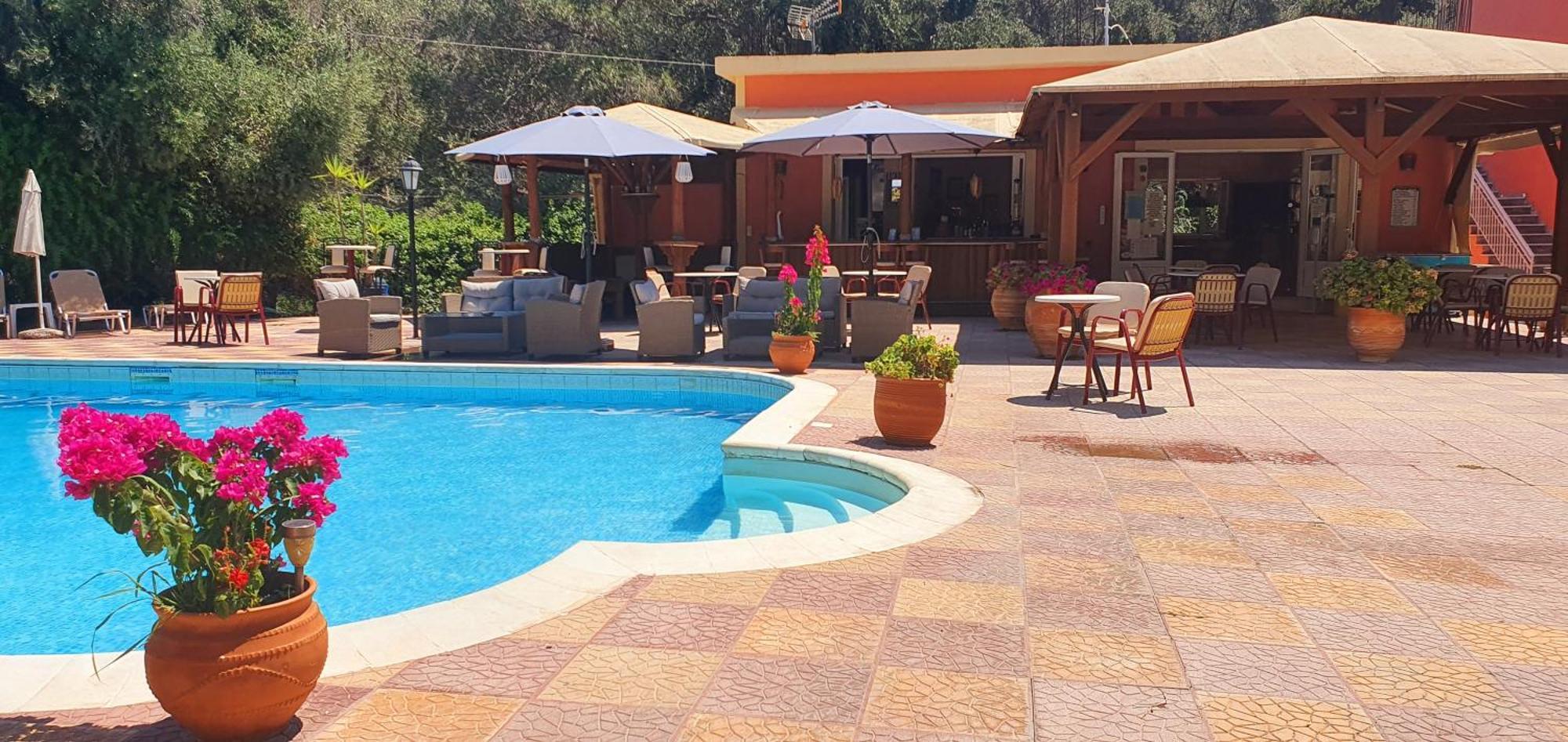Phivos Hotel Paleokastritsa Bagian luar foto