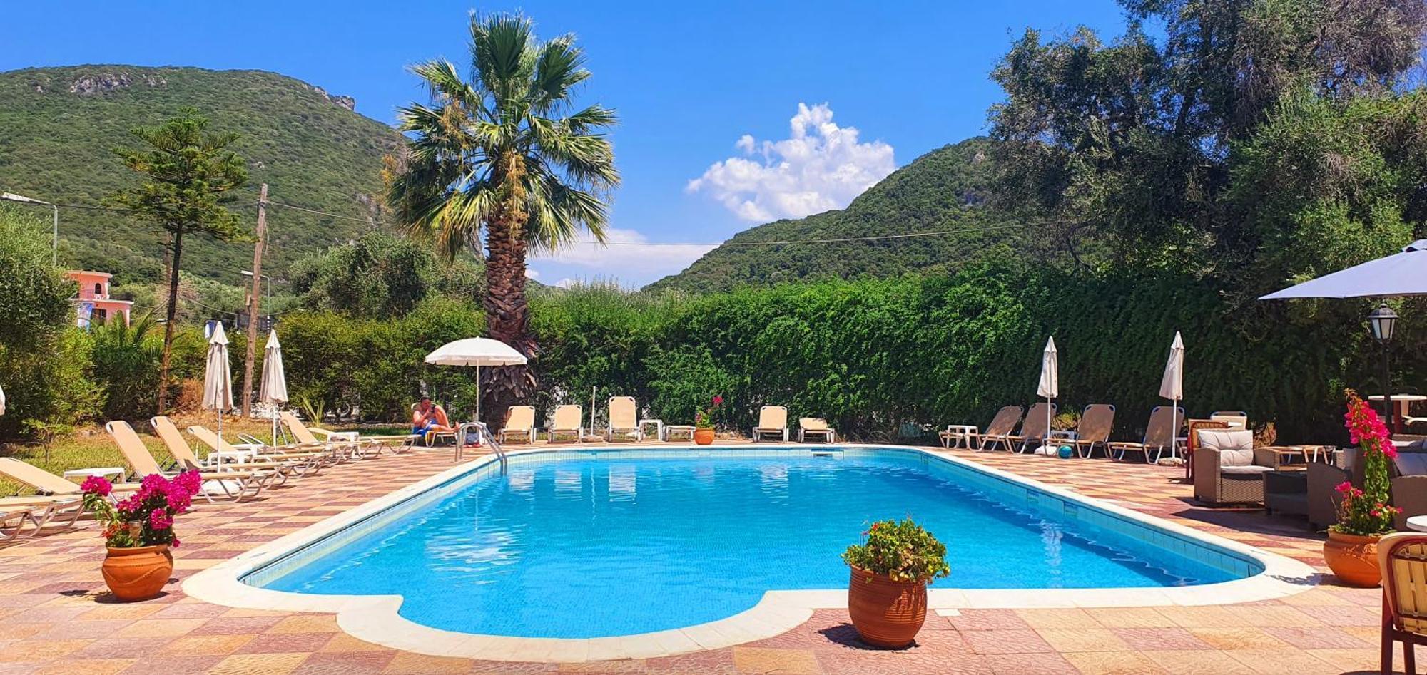 Phivos Hotel Paleokastritsa Bagian luar foto