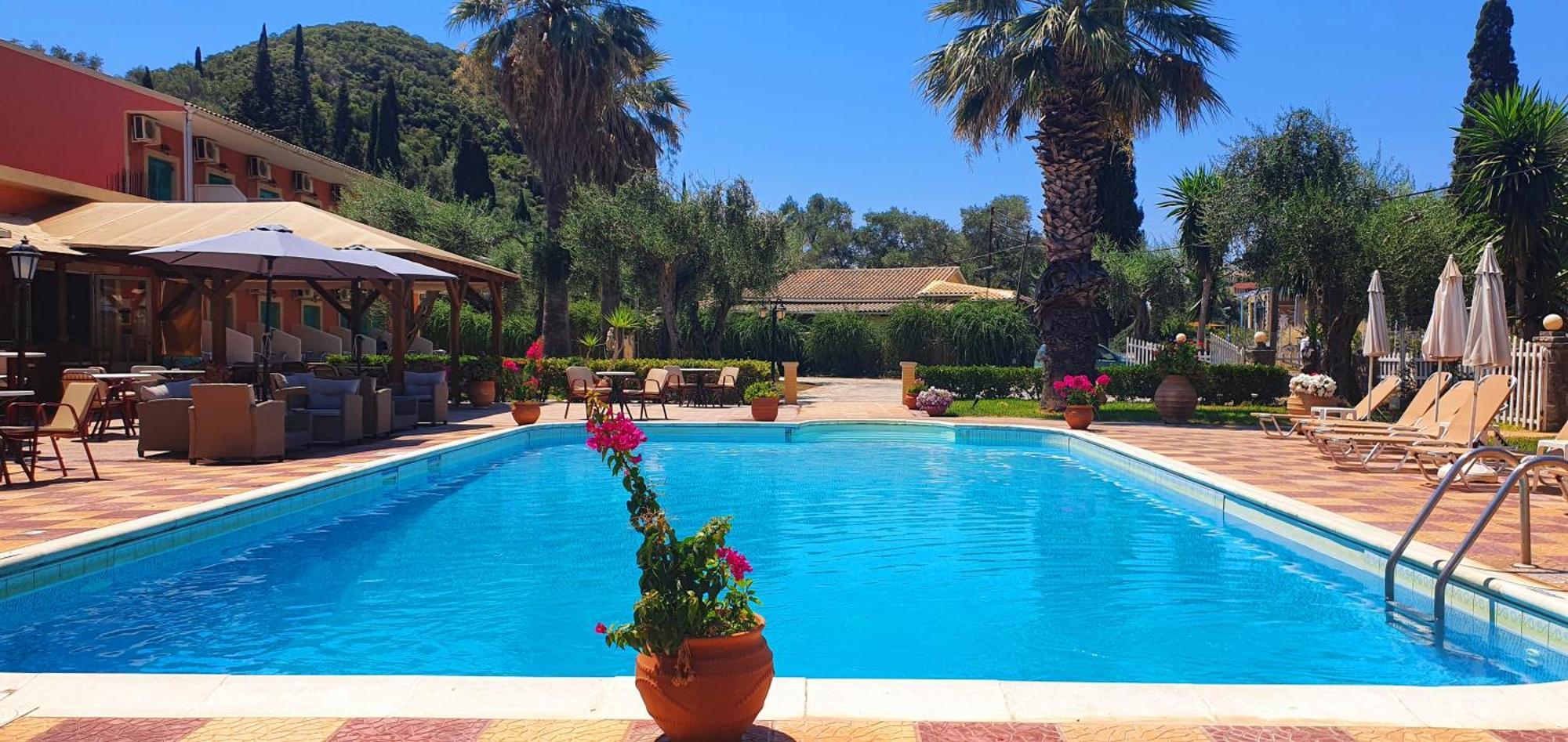Phivos Hotel Paleokastritsa Bagian luar foto