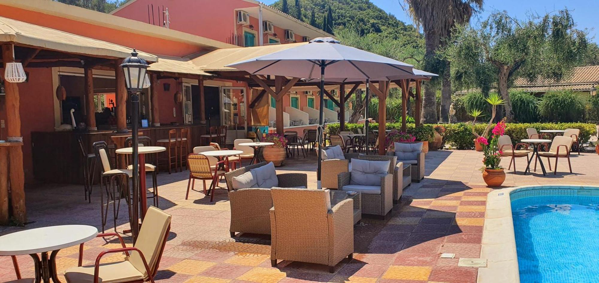 Phivos Hotel Paleokastritsa Bagian luar foto