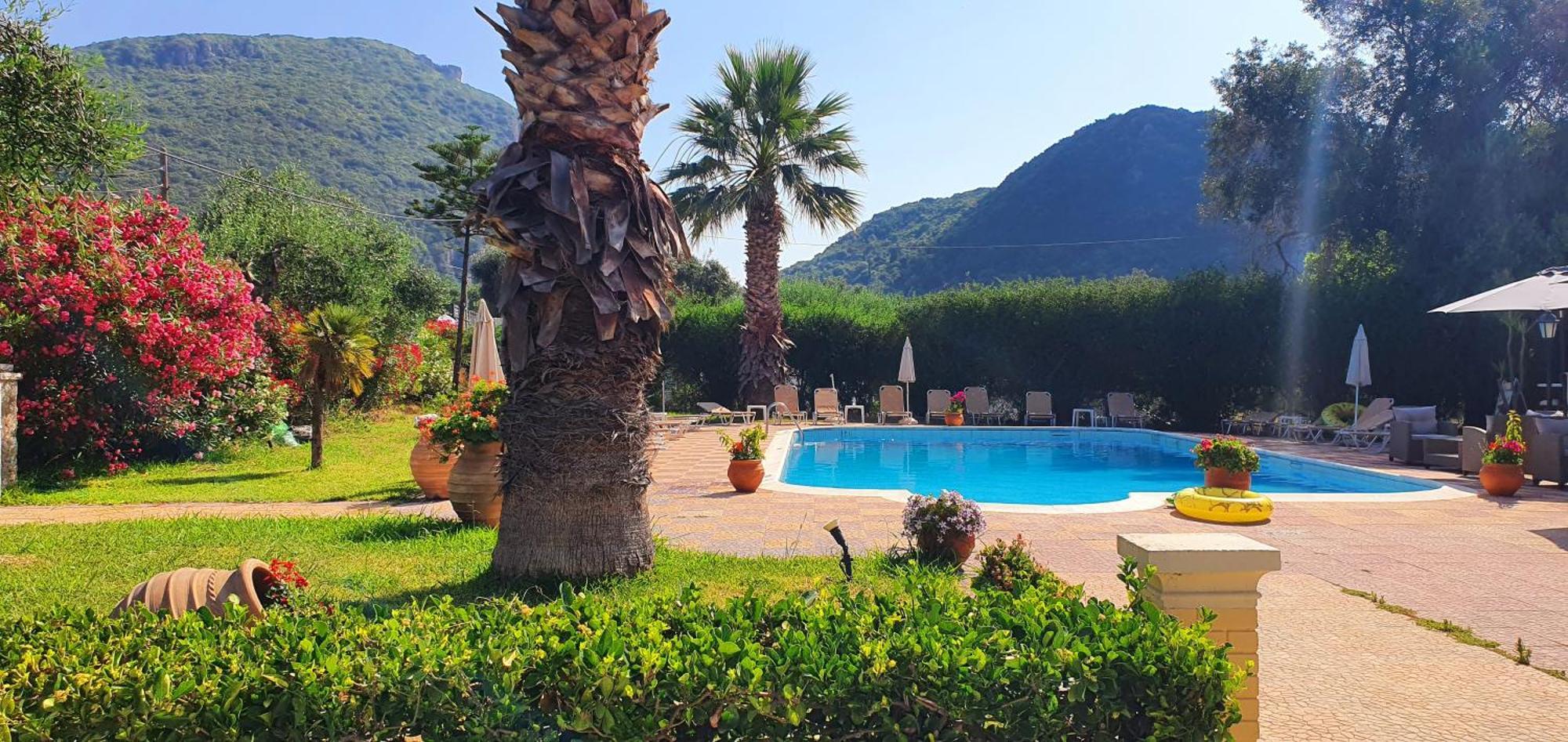 Phivos Hotel Paleokastritsa Bagian luar foto
