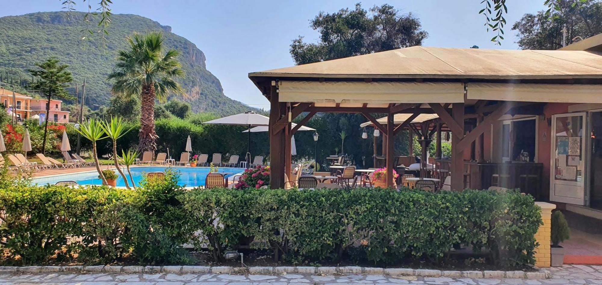 Phivos Hotel Paleokastritsa Bagian luar foto
