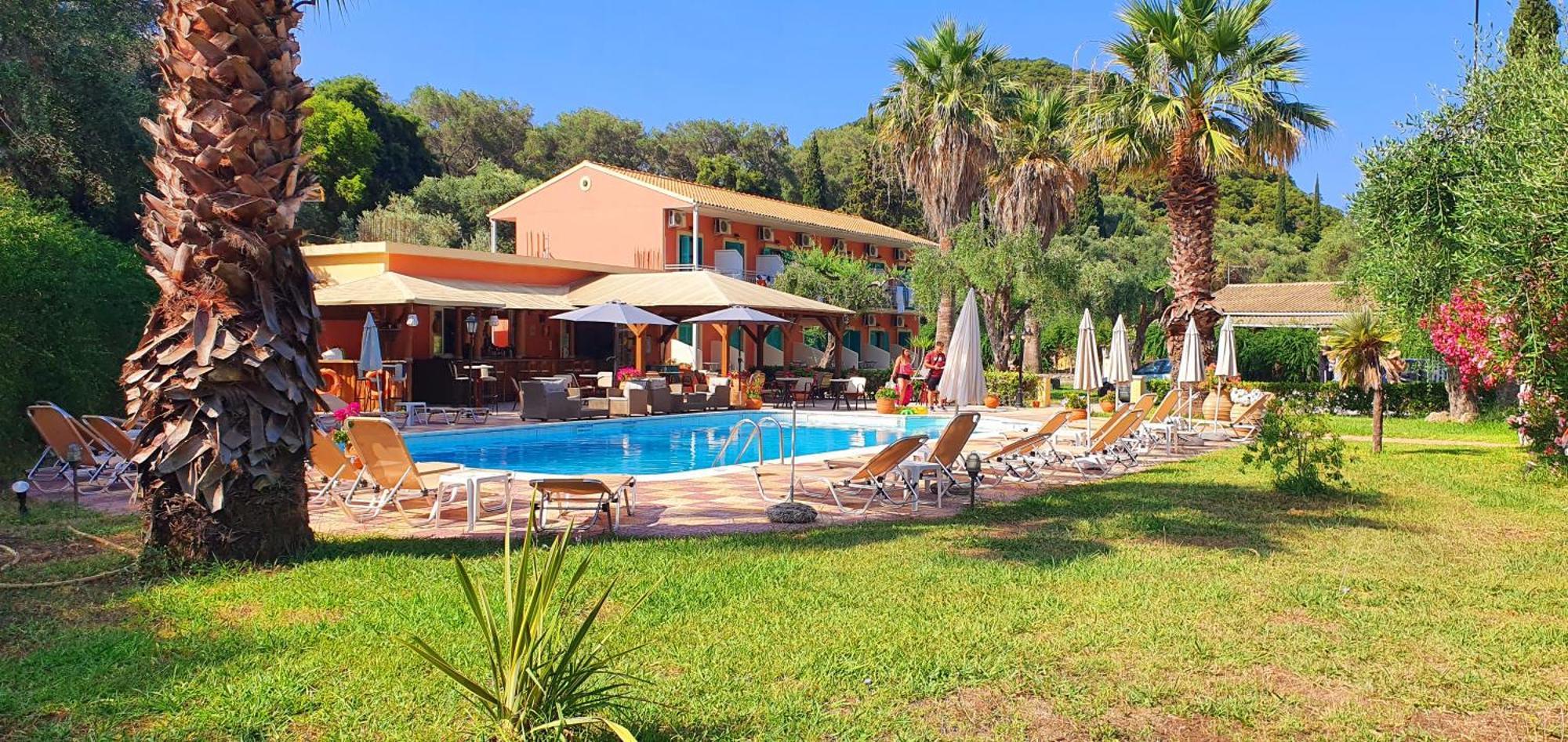 Phivos Hotel Paleokastritsa Bagian luar foto